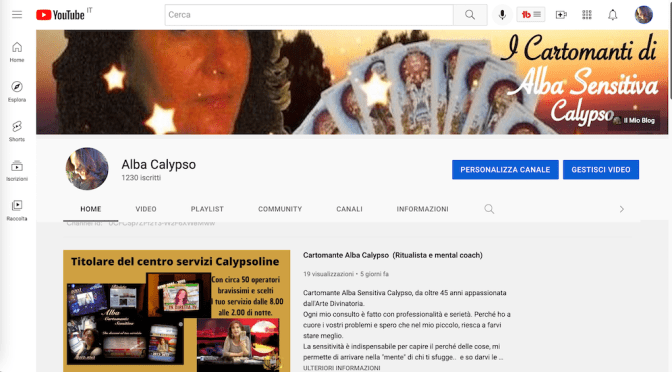 I Miei video su Youtube